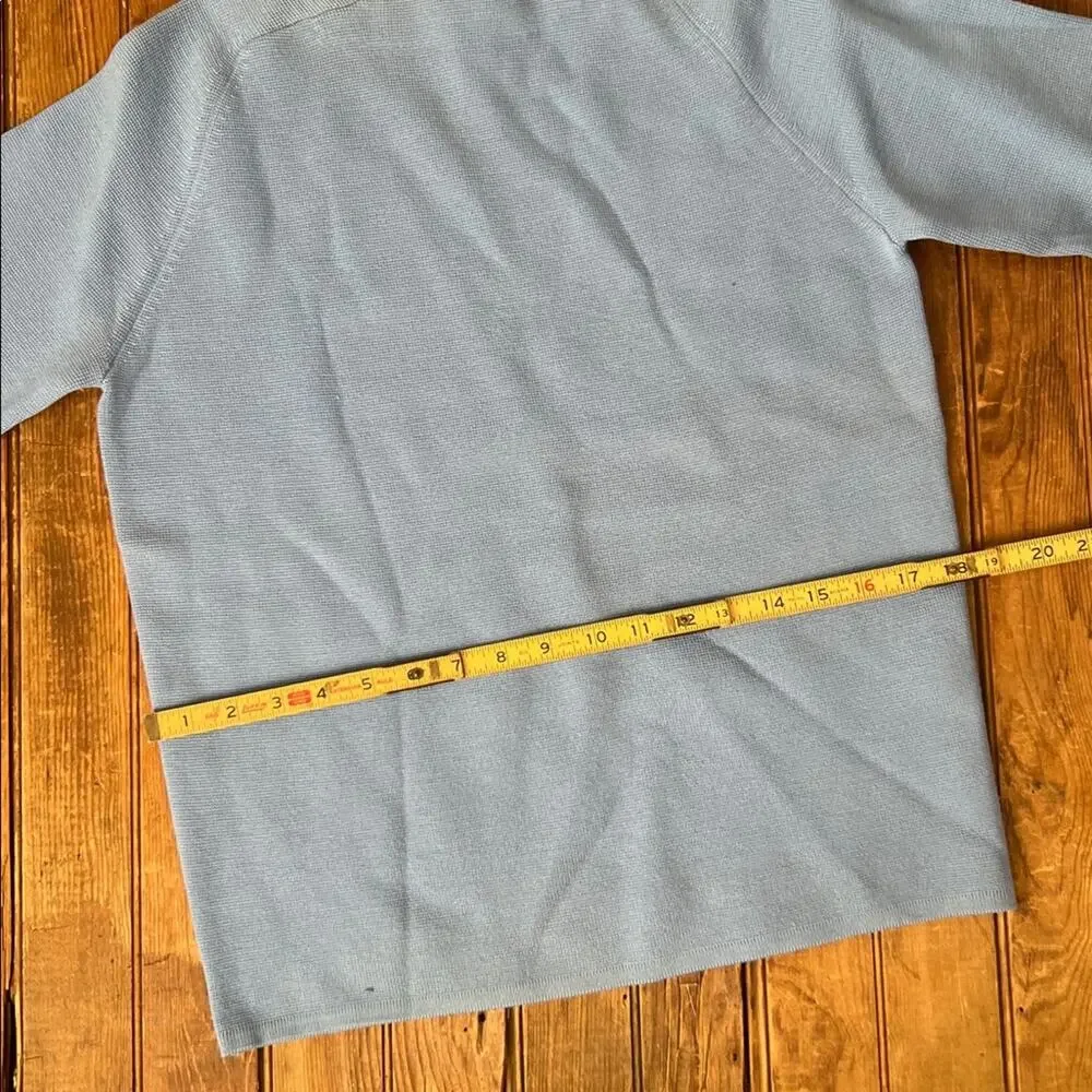Vintage Ski Sweater women’s wool blue 1960s women’s gorgeous classic